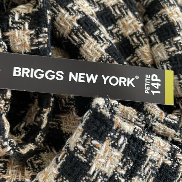 NEW Briggs New York Blazer. Size 14P - Picture 7 of 8